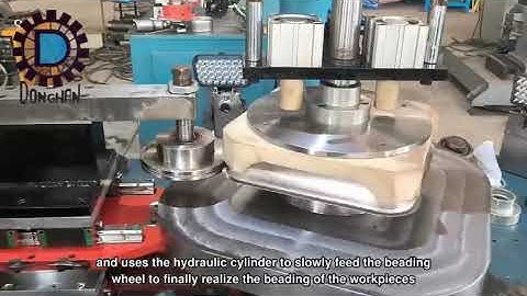 How to bead the sqaure tray？Profiling beading machine