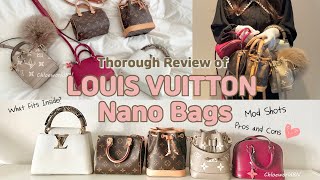 MICRO Métis BAG Is it REALLY too tiny?! Louis Vuitton Nano Pochette Métis!  #wimb #modshots LV 
