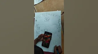 membuat poster bertemakan adiwiyata | kelompok 3 🙏🏻😺