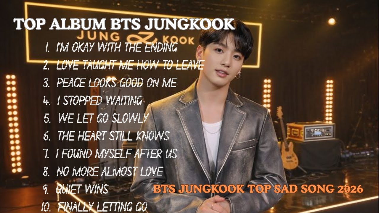 BTS JUNGKOOK New Album Top sad love 2026💔🎹🎸