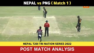 Post Match Analysis | NEP vs PNG | Match 1 | Tri Nation Series 2022 | Daily Cricket