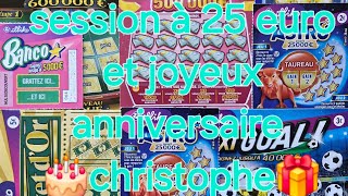 Session À 25 Et Joyeux Anniversaire Christophe 