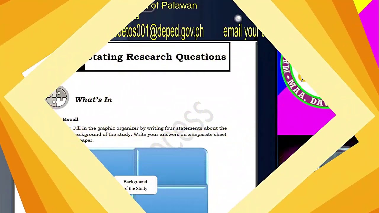 PRACTICAL RESEARCH 2 Q1 MODULE 7 RQ - YouTube