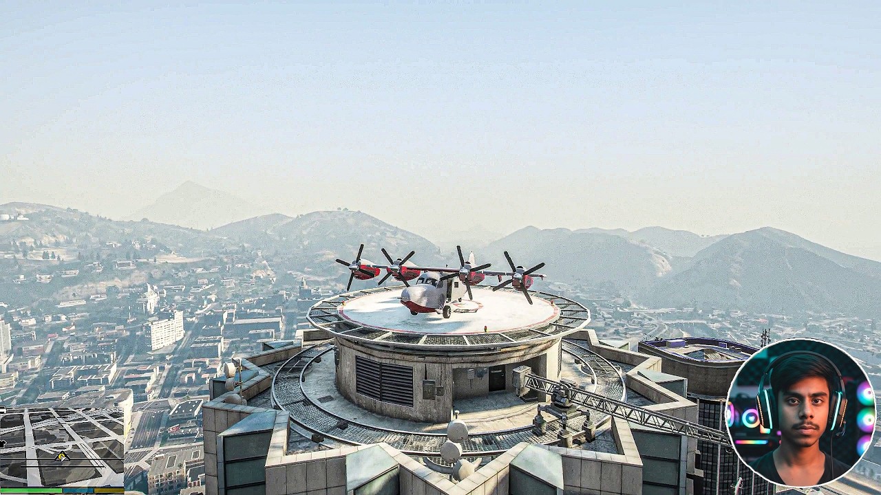 GTA 5 Trevor Wade Aircraft Mission Goes Wrong | 5 Star Wanted Police Chase (Facecam) | Infinite Play