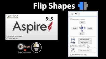 Aspire 9.5 - FLIP Shapes | CNC Wood carving software
