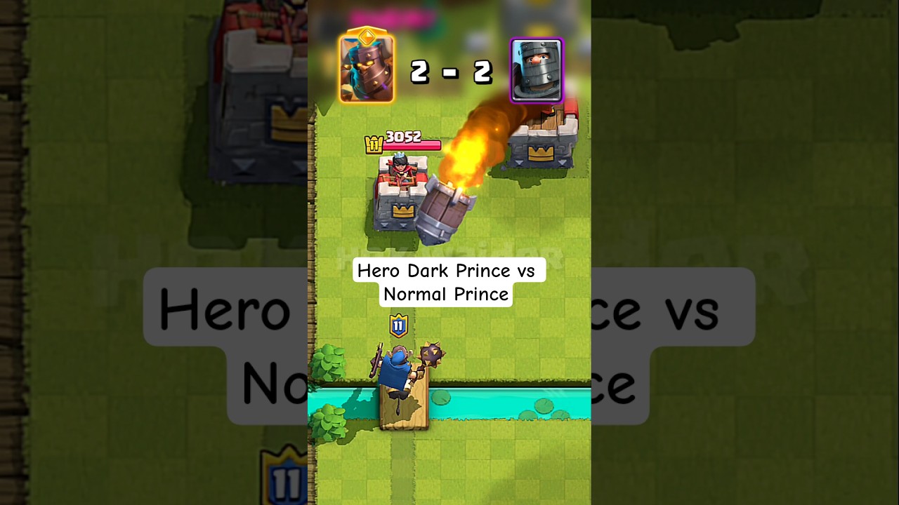 Hero Dark Prince vs Normal One
