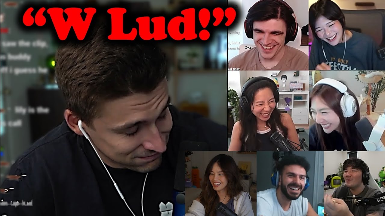 Valkyrae Asks Everyone to Show Some Love to Tilted Ludwig