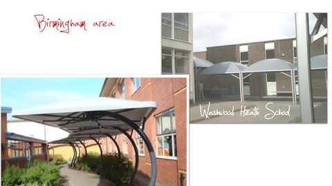 Thumbnail of Dalo canopies North UK School canopies School shelters Covered walkways