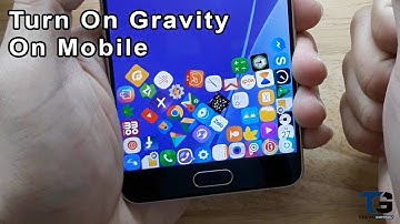Make Icon Fall By Gravity | Cool Trick For Mobile Users