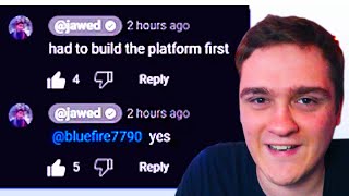 Jawed's NEW Replies On YouTube? (whattt?) // FROLiC #166
