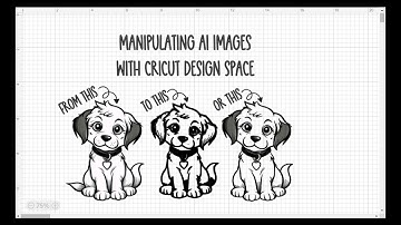 Manipulating AI Images with Cricut Design Space