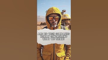 Are Big Tech companies really controlling what we think?