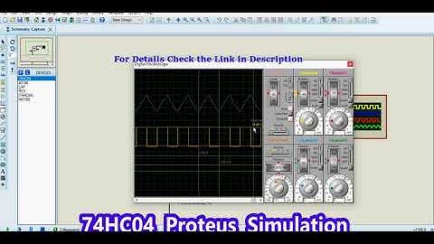 74HCT04 Square Wave Generator Circuit