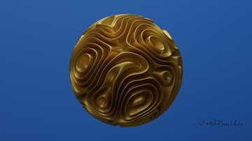 Node-based Organic Animation in Blender 2.92 #blender  Animation loop!