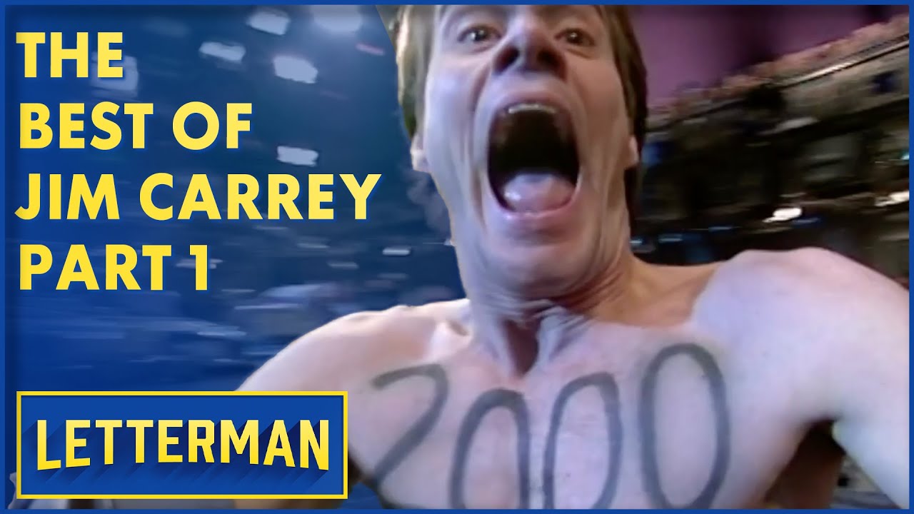Лучшее из Джима Керри, часть 1 | Дэвид Леттерман