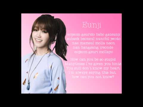 A Pink I Don't Know Lyrics | Romanization - Member Coded - English Translation