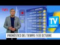 Pronóstico del tiempo: Sábado 9 de octubre | TV Tiempo