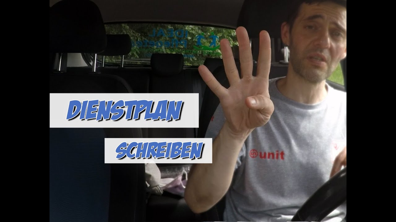 Dienstplan schreiben: meine 4 Tipps