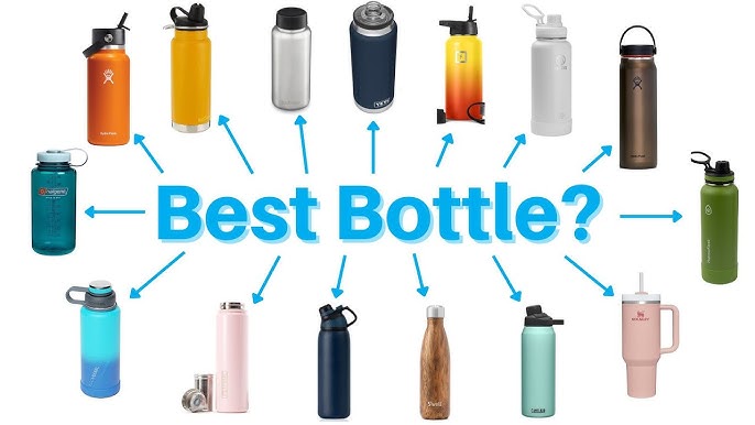 Best Insulated Water Bottle? Yeti vs Hydro Flask vs 12 Other Brands! Let's  find out! 