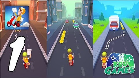Paper Boy Race: Run & Rush 3D Gameplay #1 All Levels (Android, IOS)