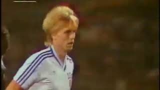 Ddr - France 11Th Sep 1985 1St Half. Wm Mexico 1986 Qualifier