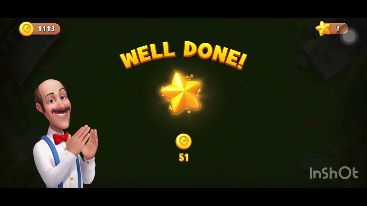 Gardenscapes Level 1-5