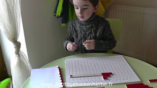 Tableau De Soustraction - Montessori