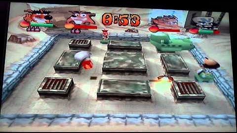 Crash Bandicoot Carnival - Fake Crash - Tournament (Rus comment), part1