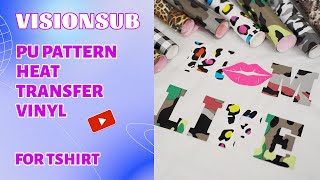 How to Use Pattern HTV Heat Transfer Vinyl?