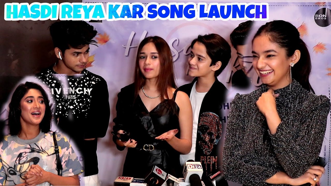 Jannat Zubair, Siddharth Nigham, Anushka Sen, Ashnoor Kaur | Hasdi Reya Kar Song Launch | FULL VIDEO