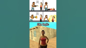 GTA logic 🗿🗿 Another Level #shorts #gta #yourgaming