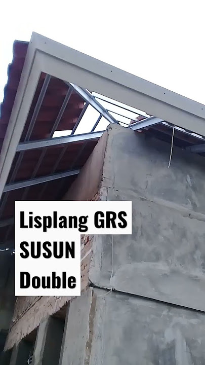 BEGINI !! CARA PASANG LISPLANG GRC SUSUN