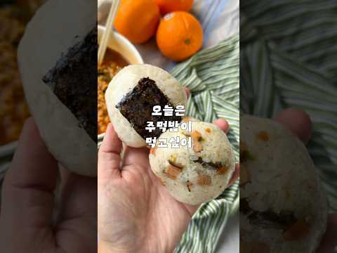 하씨のレシピ: 超簡単おにぎり＋漢江ピクニック Vlog