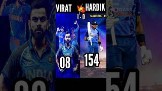 Virat Kohli Vs Hardik Pandya Full Details Comparision || #viratkohli #hardikpandya #viral 🔥🔥