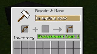 How to Make a Grappling Hook with Minecraft Commands