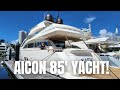 Visitez un yacht aicon 85 2015  voyage en bateau