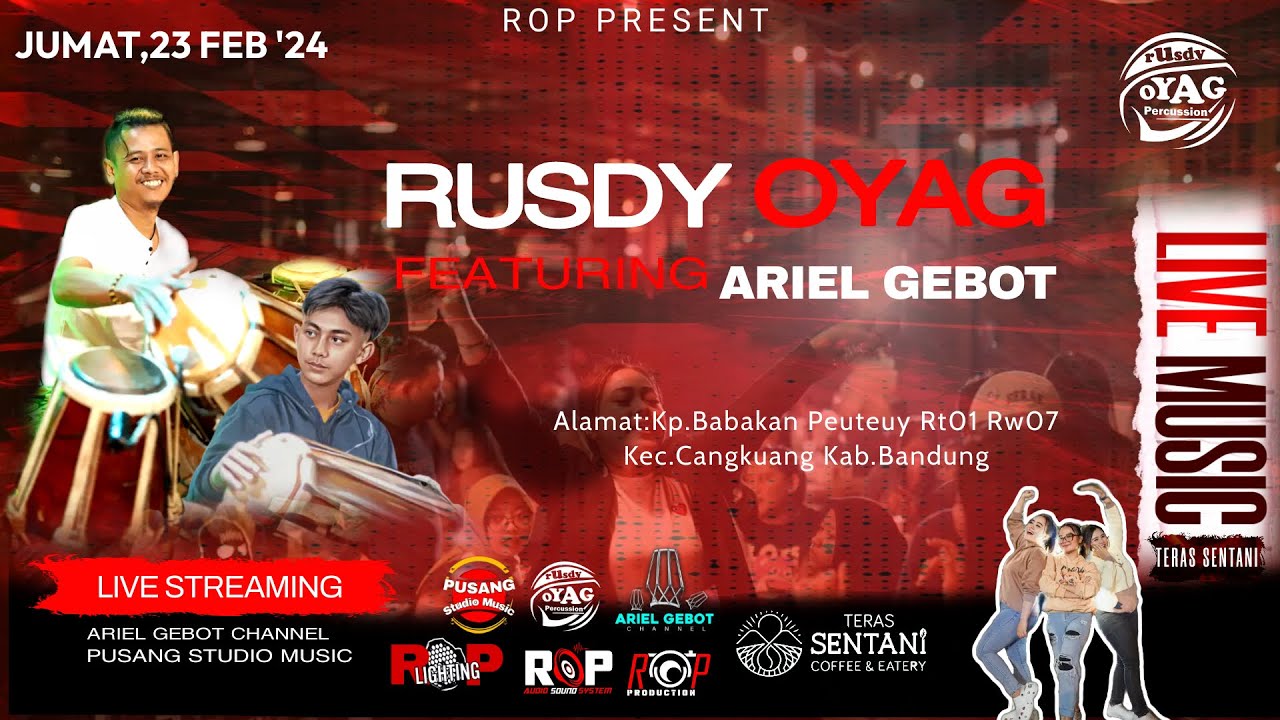 🔴[LIVE] Pusang Studio Music at Teras Sentani | Jumat ,23 February 2024 |