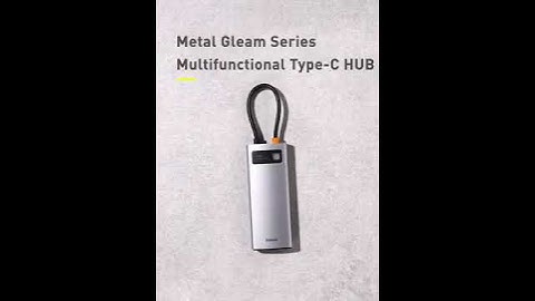 Amazon com  Baseus 8 in 1 USB C Hub Docking Station, USB C Adapter with 4K HDMI, 3 USB 3 0, TF SD Re