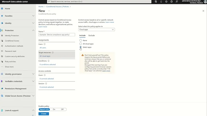 Conditional Access: Session Management (Microsoft Entra)
