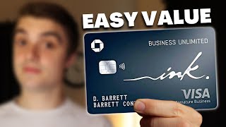 UNBOXING The Chase Ink Unlimited: BEST Beginner Business Card?