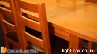 Canterbury Oak Extendable Table
