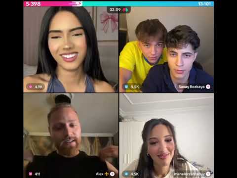 هيام رباعي مع اليكس وسافاش وعلي صارو يغارو لما عرف انو عم يحكي مع منال وكانت رح تصير مشكلة جديدة