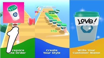Coffee Stack Gameplay Walkthrough #1 (Android, IOS)
