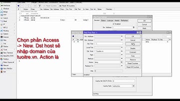 Hướng dẫn cấu hình web proxy và transparent proxy với Mikrotik