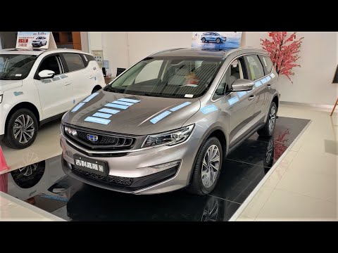 2019-geely-jiaji-6seater-walkaround--china-auto-show（2019款吉利嘉际6座版，外观与内饰实拍）