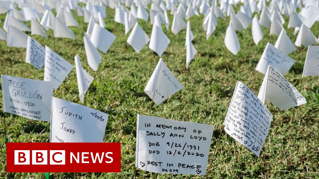 United States passes one million Covid deaths - BBC News