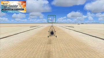 Microsoft Flight Simulator X Steam Edition Tutorial 1: First Takeoff