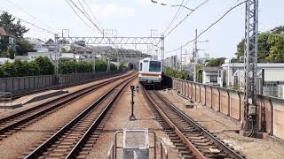 東京メトロ7000系 多摩川駅入線