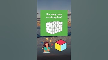 How Many Missing Cubes? 🧠 | Brain Puzzle Challenge #shorts