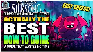 HOW TO BEAT Coral Tower EASY CHEESE GUIDE | Hollow Knight Silksong